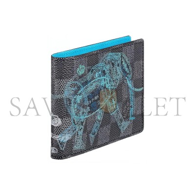 LOUIS VUITTON SLENDER WALLET N64603 (12*9.5*2.5cm) 